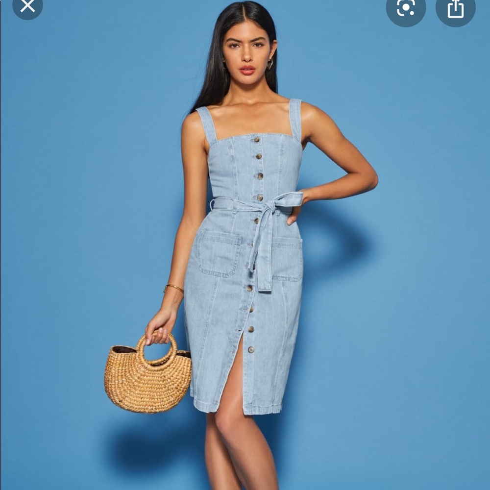 Reformation SOLD OUT denim dress!